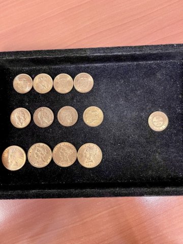 pièces or Florins , Napoléon  , 10 Dollars 